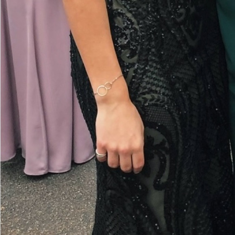 Black Sequin Dress